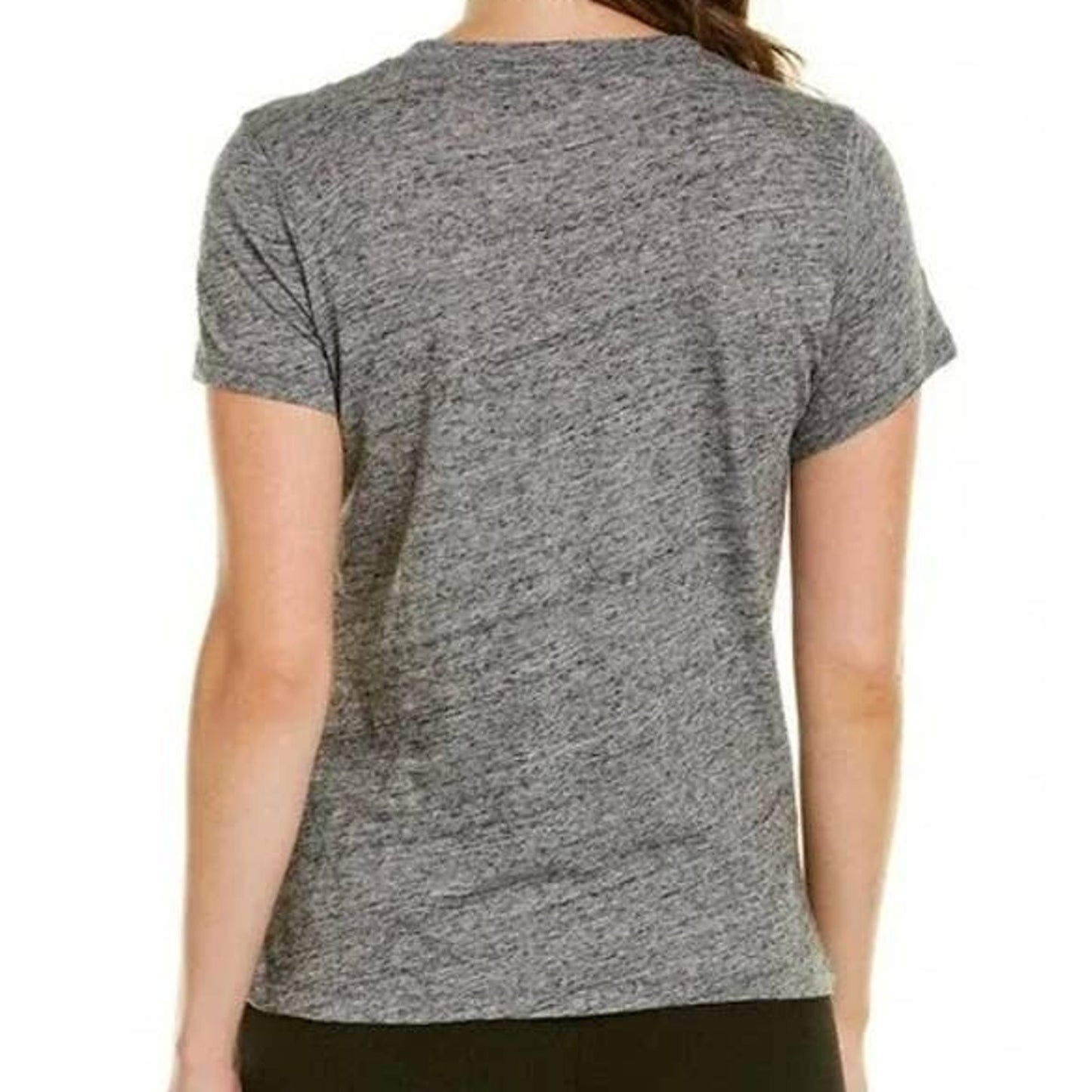 Madewell Ultra Soft Cotton Crew Neck Pocket Tee Size XXS Heather Pewter NWT