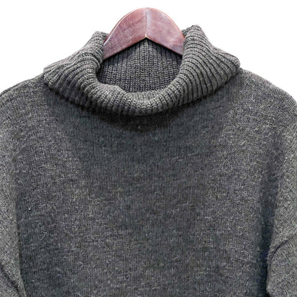 Topshop Womens Turtleneck Sweater Tunic Dress Size 8 US Charcoal NWT Long Sleeve