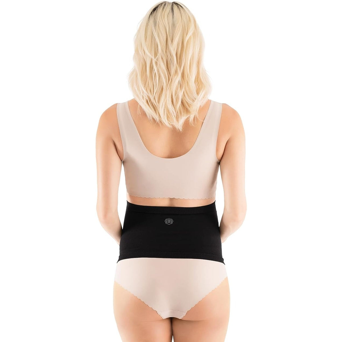 Belly Boost Pregnancy Support Wrap LARGE black NEW