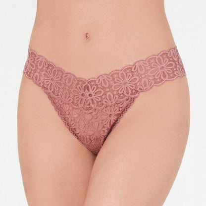 Jenni All Over Lace Pretty Sissy Thong Underwear 3Pack Size XXLarge