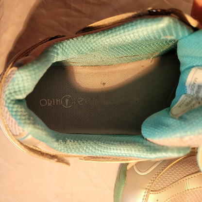 Orthofeet Biofit Women 975 XWide Size 11.5 Gray Teal Diabetic Comfort Shoes