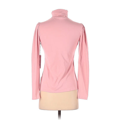 Rachel Parcell Long Sleeve Top Size XS Ruched Long Sleeve Shoulder Detail Turtle
