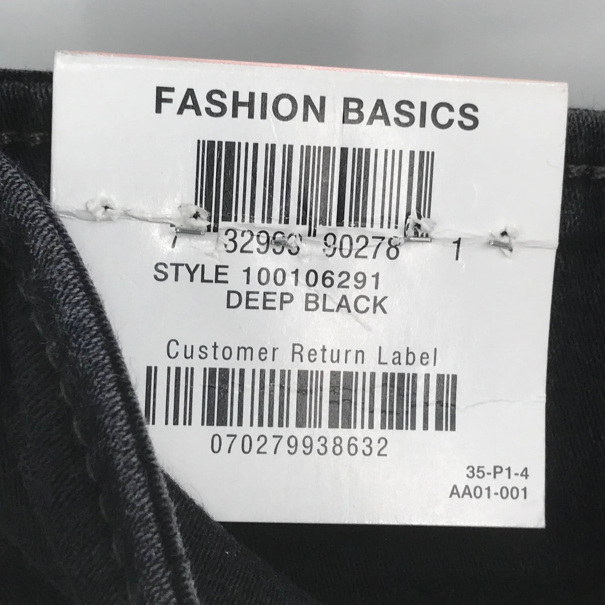 INC International Concepts Skinny Leg Stretch Jeggings Jeans Black 8
