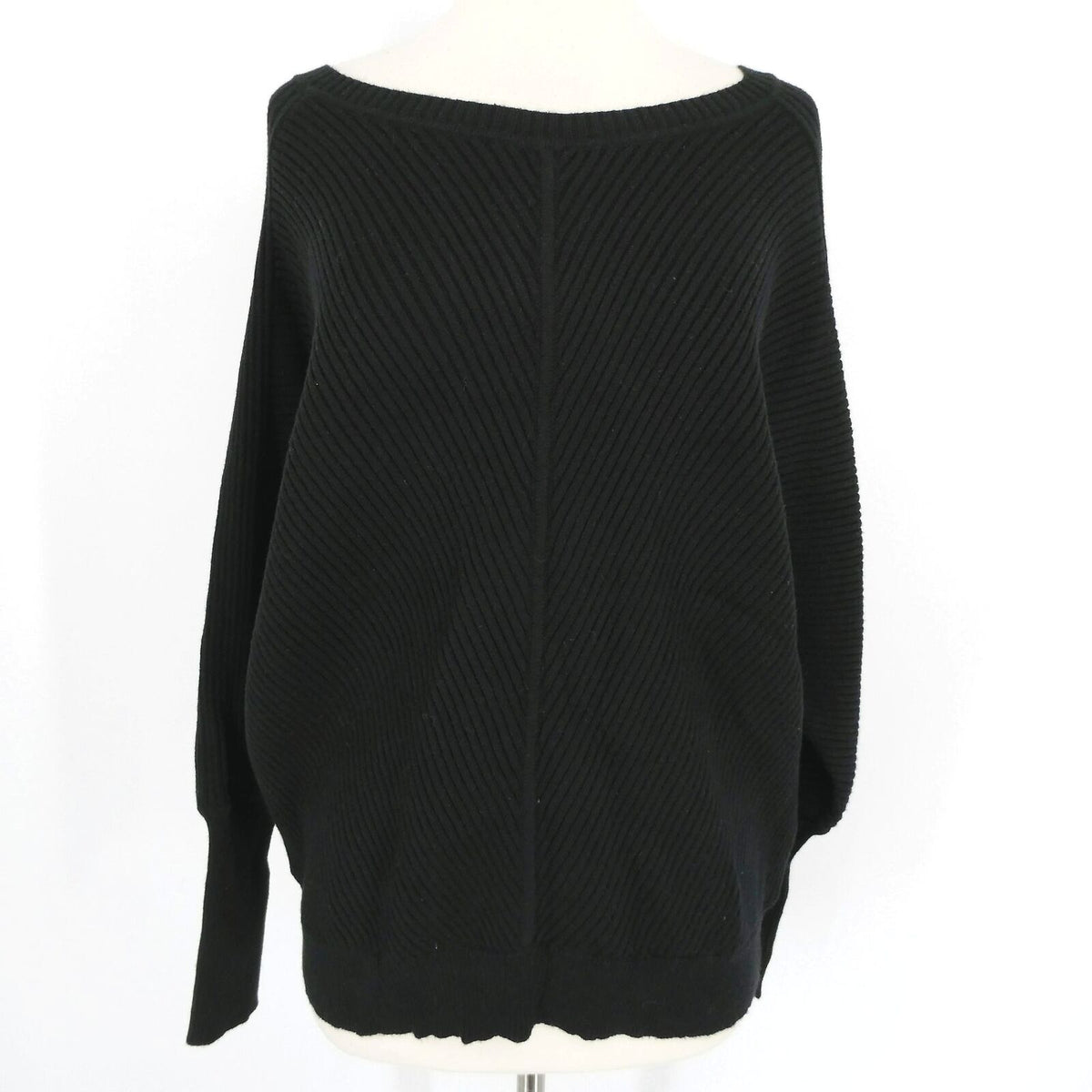 Devotion by Cyrus Pullover Sweater Large Phantom Heather NEW Boat Neck Dolman