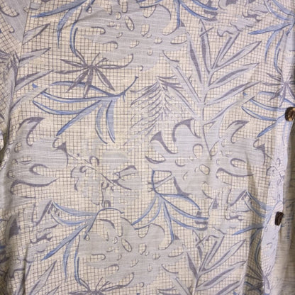 Island Republic Vintage Collection Hawaiian Shirt Short Sleeve 100% Silk Sz XXL