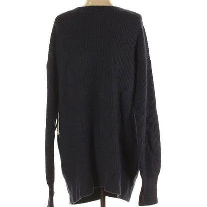 Treasure & Bond Cardigan Sweater Long Sleeve Blue xs/small oversized button up