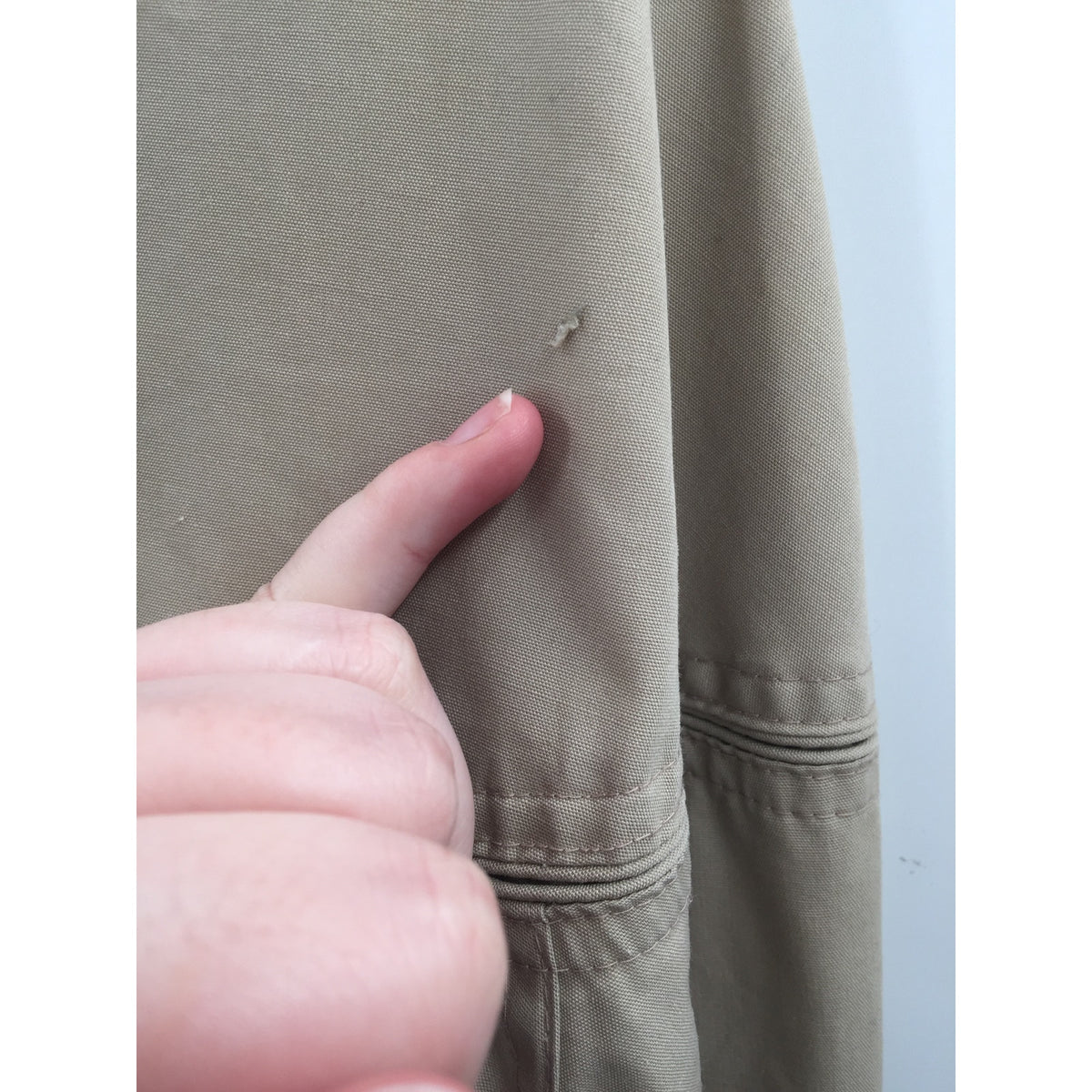 Barry Dolan 1970s Grandpa Old man Vintage Tan Full Zipper Golf Jacket Pockets