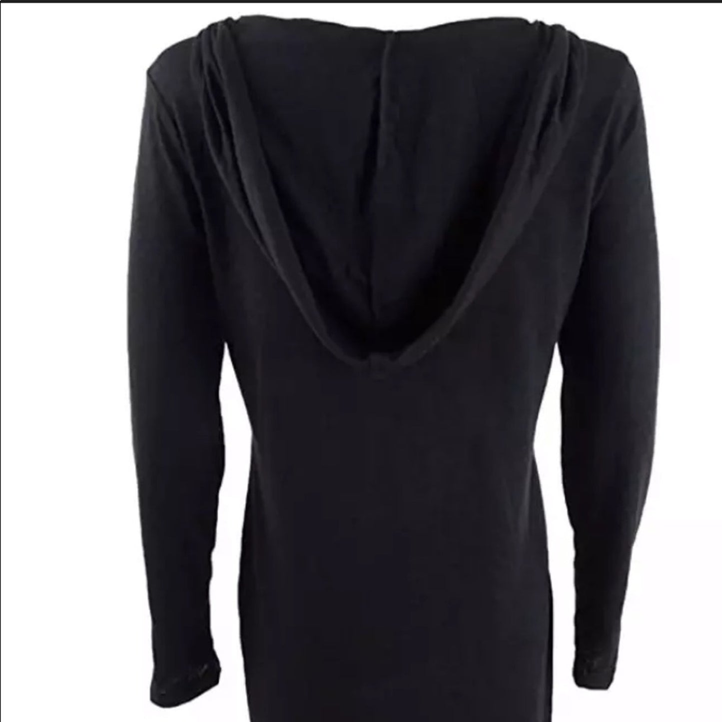 Miken Swim NEW Black Hooded Swim Cover Up Size XSmall