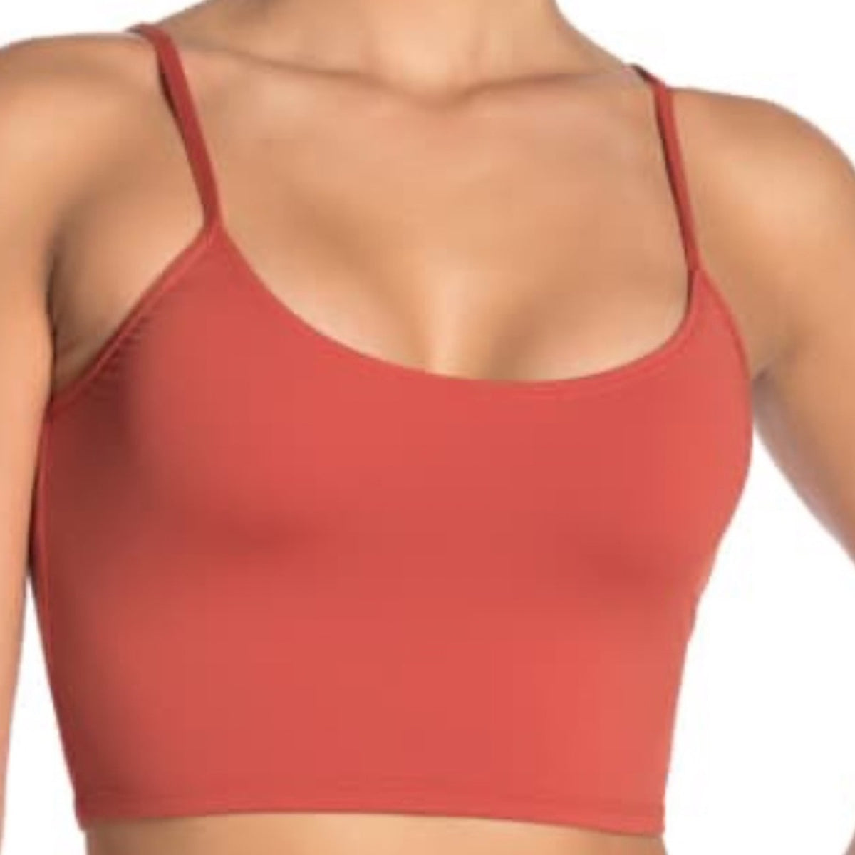 The Bikini Lab Solid Bralette Bikini Top Size Medium casual layering summer NEW