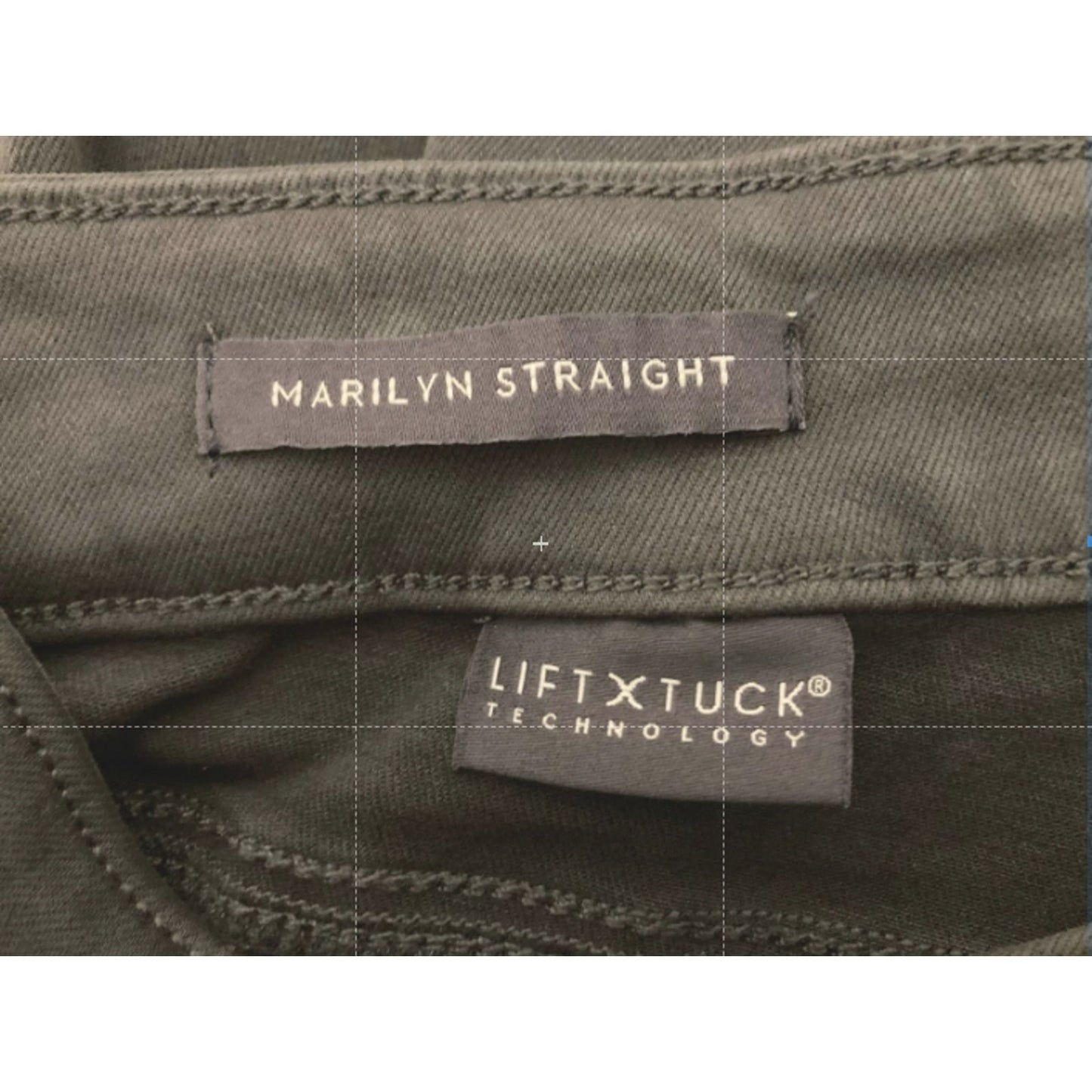 NYDJ Women's Jeans Marilyn Straight Leg Size 6 Vintage Pewter Gray NWT