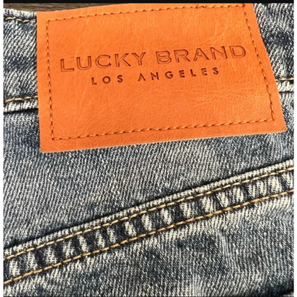 Lucky Brand The Boyfriend Short Womens Size 8/29 Cut Off Distressed roll hem
