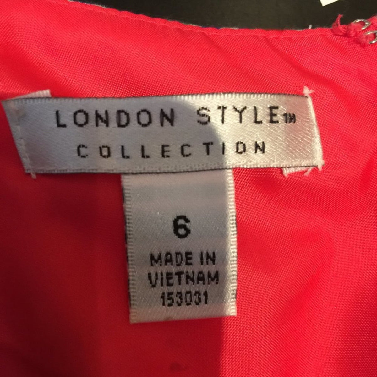 London Style Collection Fit & Flare Dress Knee Length Multicolor Floral Size 6