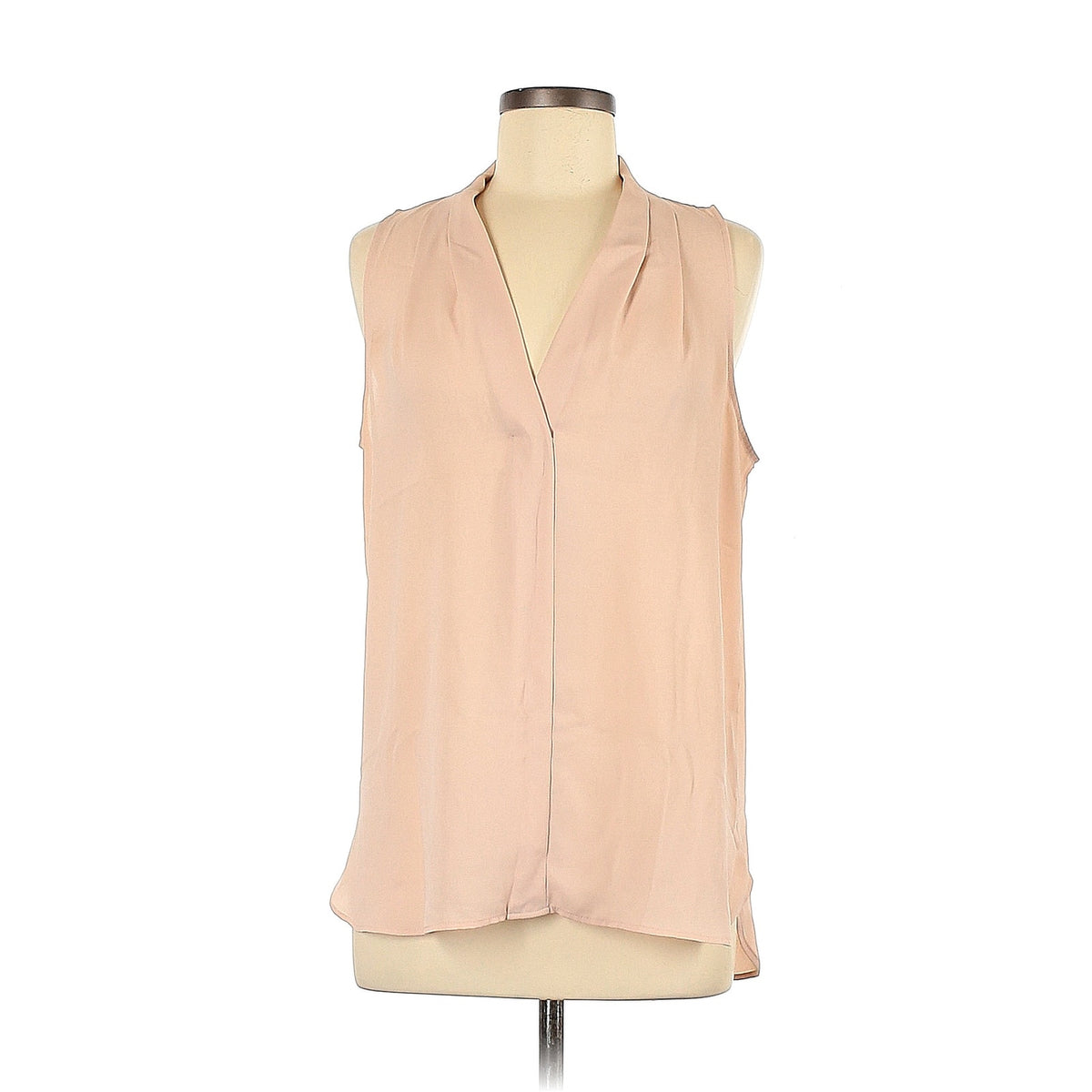 Alfani Plus NWT V-Neck Top Blouse Sleeveless Pottery Clay Size 2X