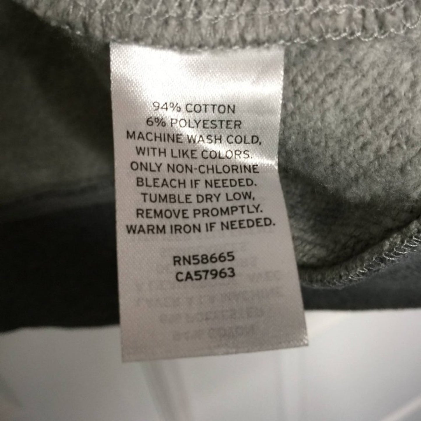 1901 NWT Big Tall Gray French Terry Full Zip Hoodie Pockets 2XL athleticwear