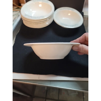 Harmony House Sears #4553 CRESTWOOD SET Of 8 Lugged Cereal Bowls