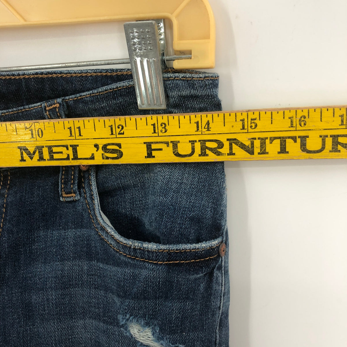 Joe's Women's Distressed TRSAVN5968 Denim Skinny Ankle Jeans Aveline Blue SZ 26
