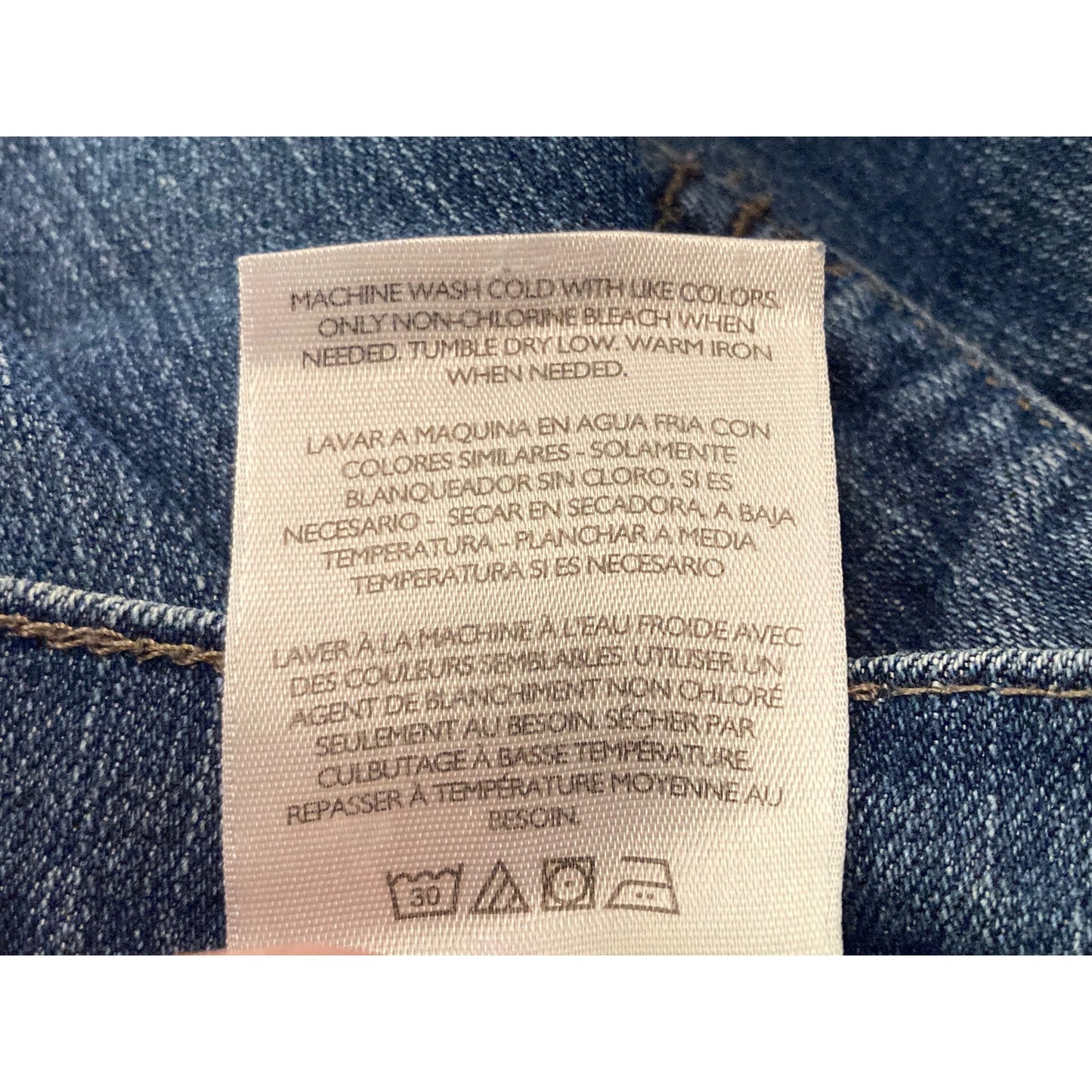 Style&co. Denim Five Pocket Straight Leg Jeans Sz 18 Short Medium Blue Wash NWT