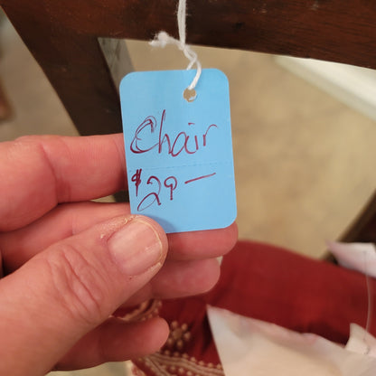 Secondhand Sandies: single chair wood