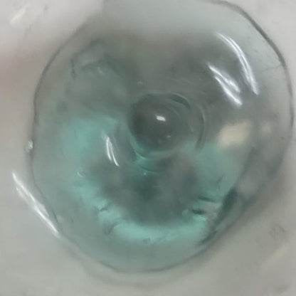 Japanese Handblown Glass ORB Small fishing float Ball Blue Green