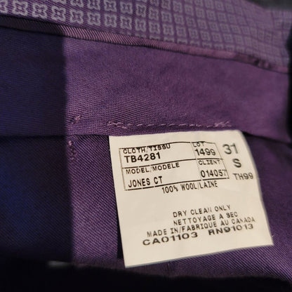 Ted Baker Blend Herringbone Stripe Wool Pants