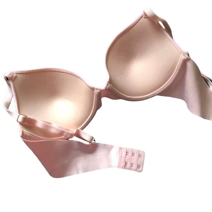 Tahari Women's Laser Cut Smoothing Contour Underwire Bra 38C Pink NWT Plunge