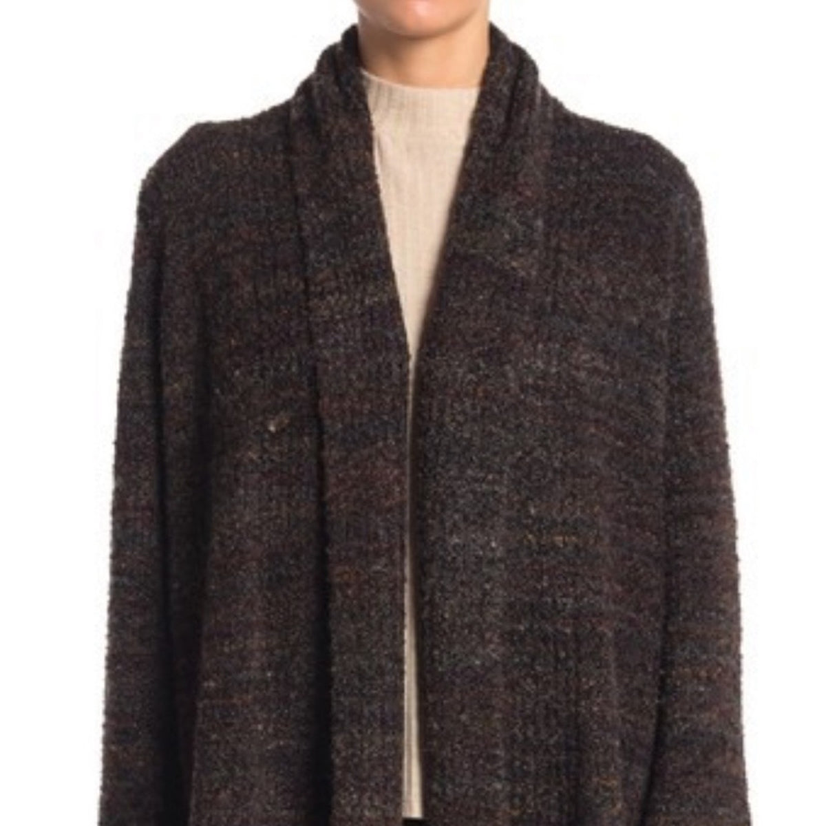 Joseph A NEW Confetti Knit Long Cardigan Size Medium