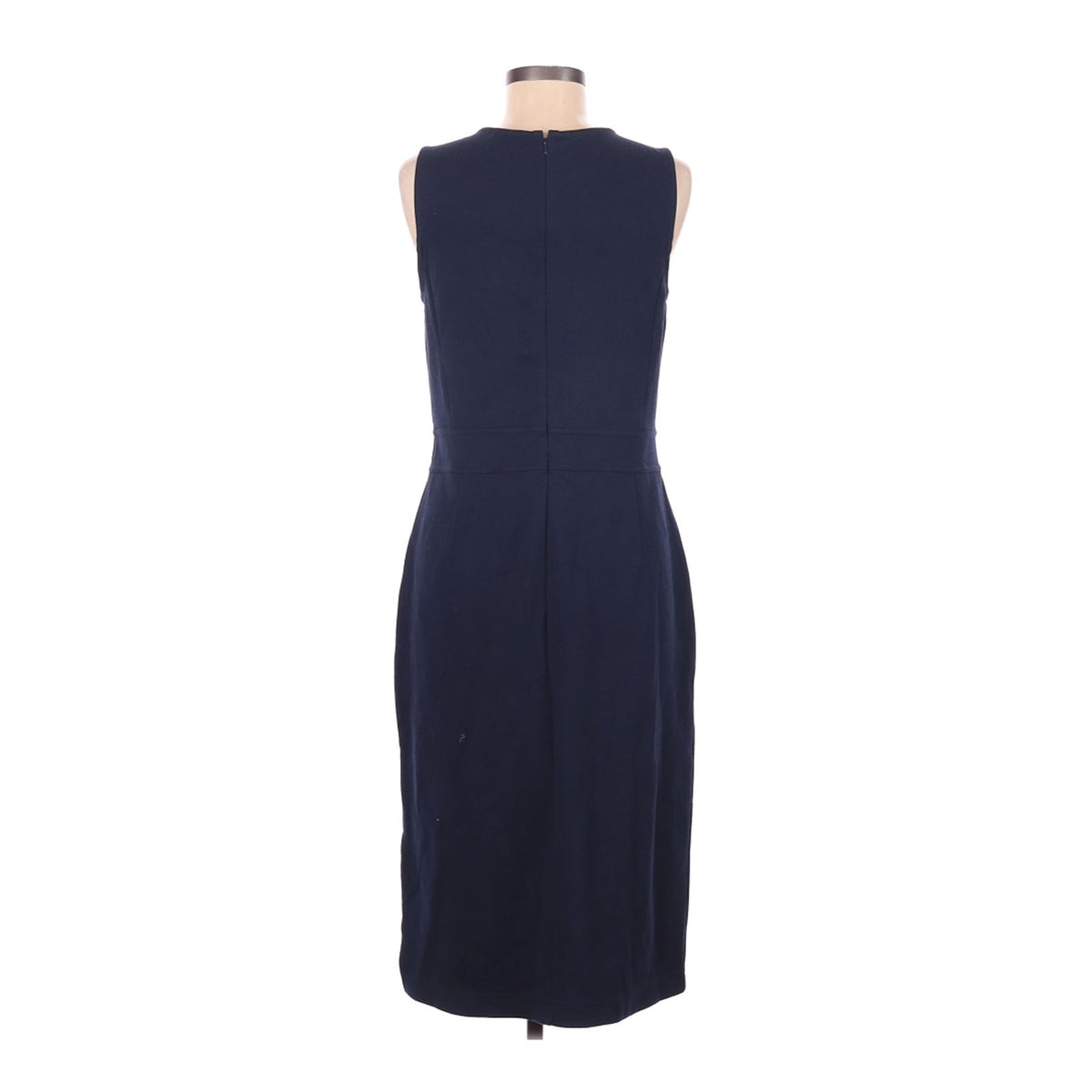 Halogen Casual Dress Size Medium Dark Blue Sleeveless Summer Casual Career