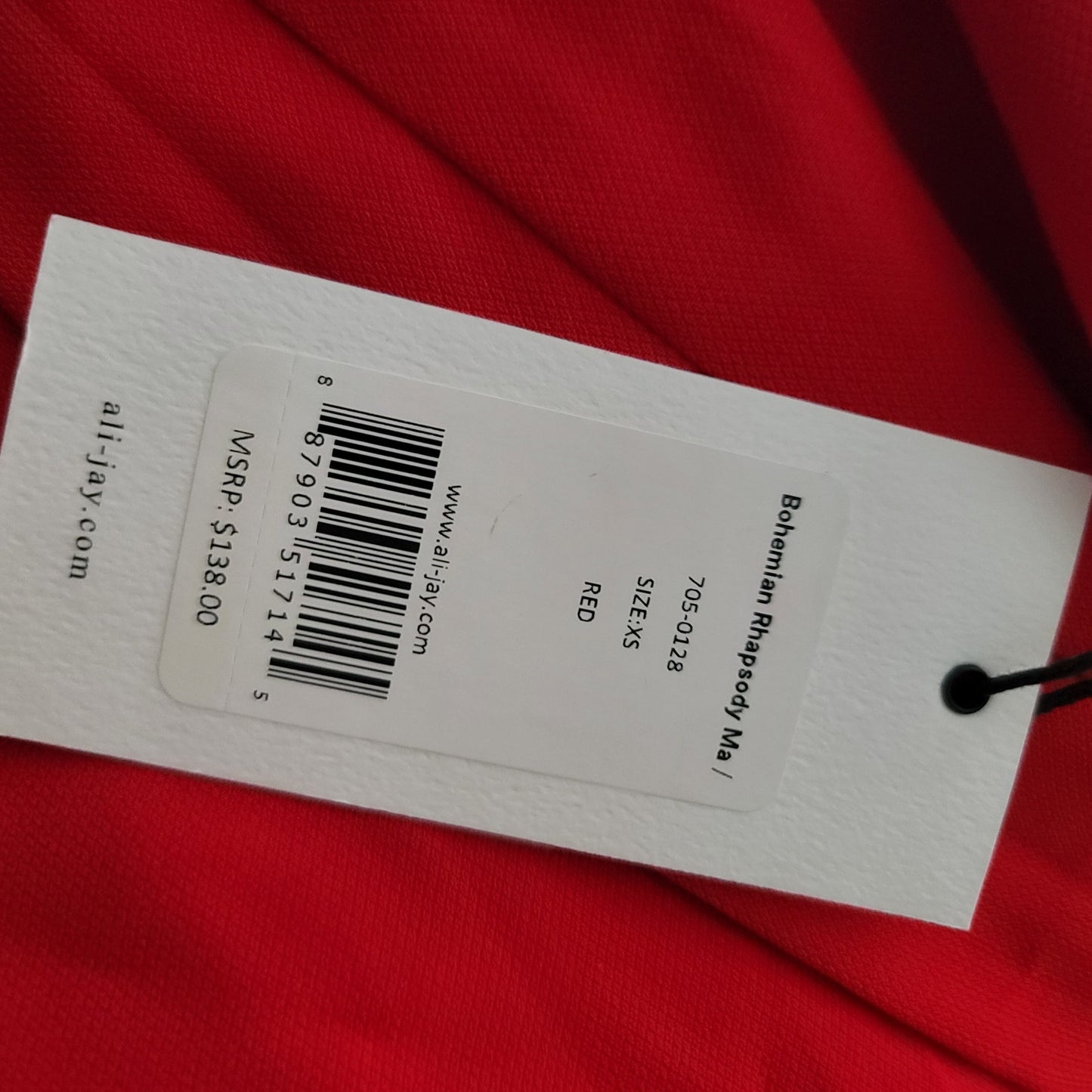 Women's Ali & Jay Bohemian Rhapsody Maxi Dress, Size X-Small - Red