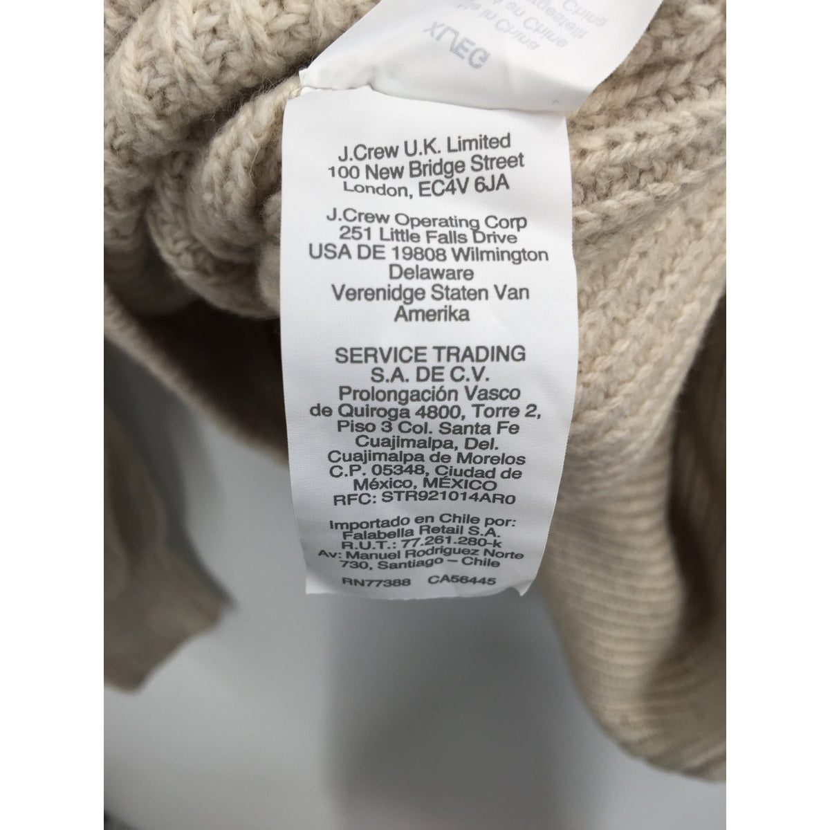Madewell Thornton Balloon Sleeve Pullover Knit Sweater V-Neck Tan NEW X-Large