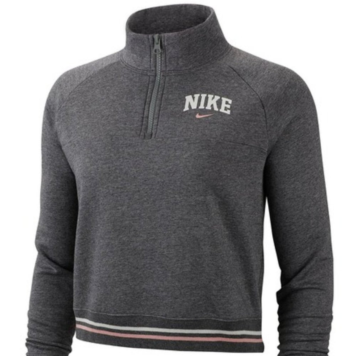 Nike Varsity Fleece Crop Pullover Sweatshirt Size XLarge