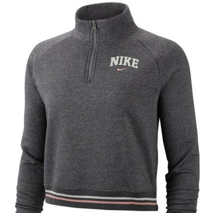 Nike Varsity Fleece Crop Pullover Sweatshirt Size XLarge