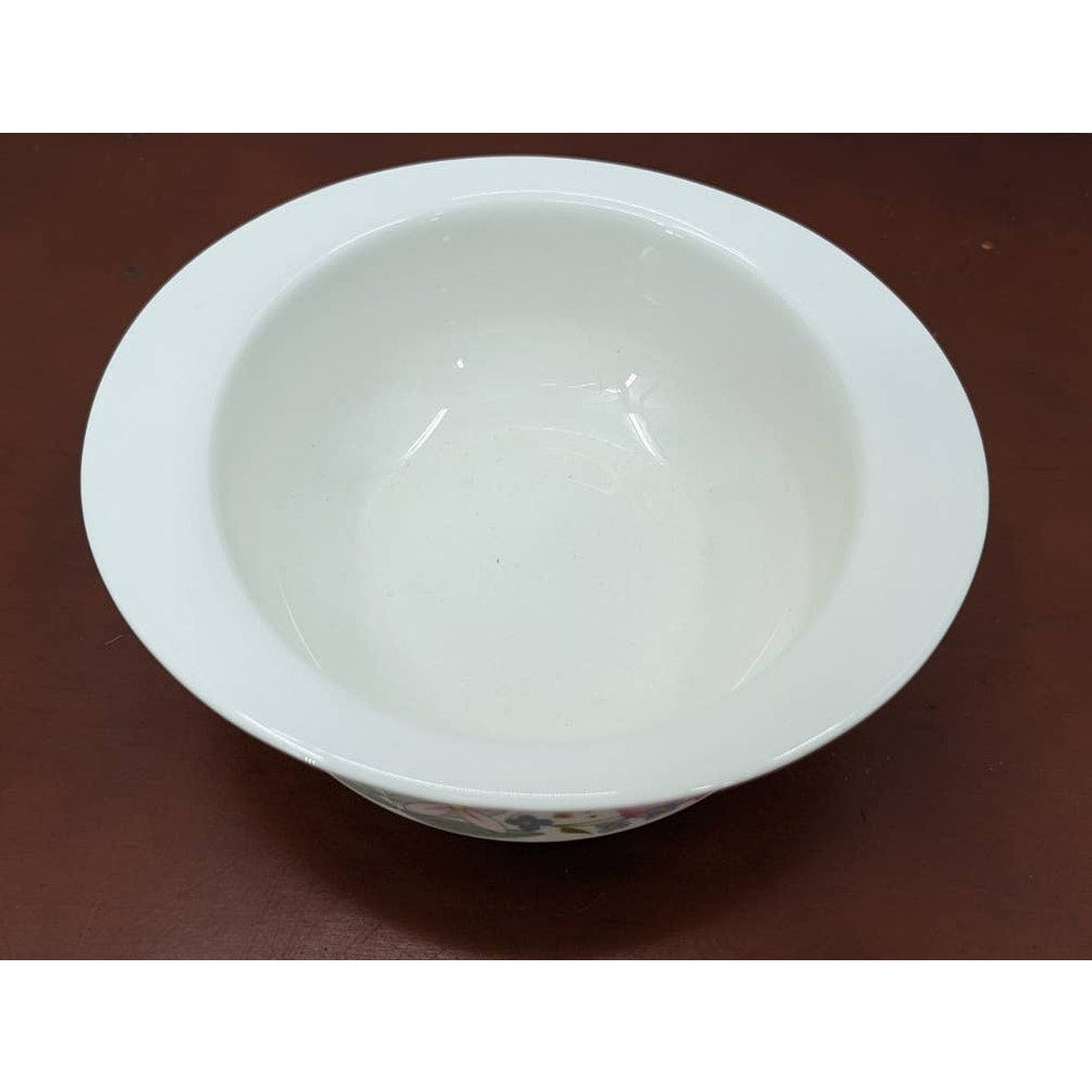 Vintage Flat Cream Soup Bowl Meadow Sweet Bone China by Wedgwood Replacement