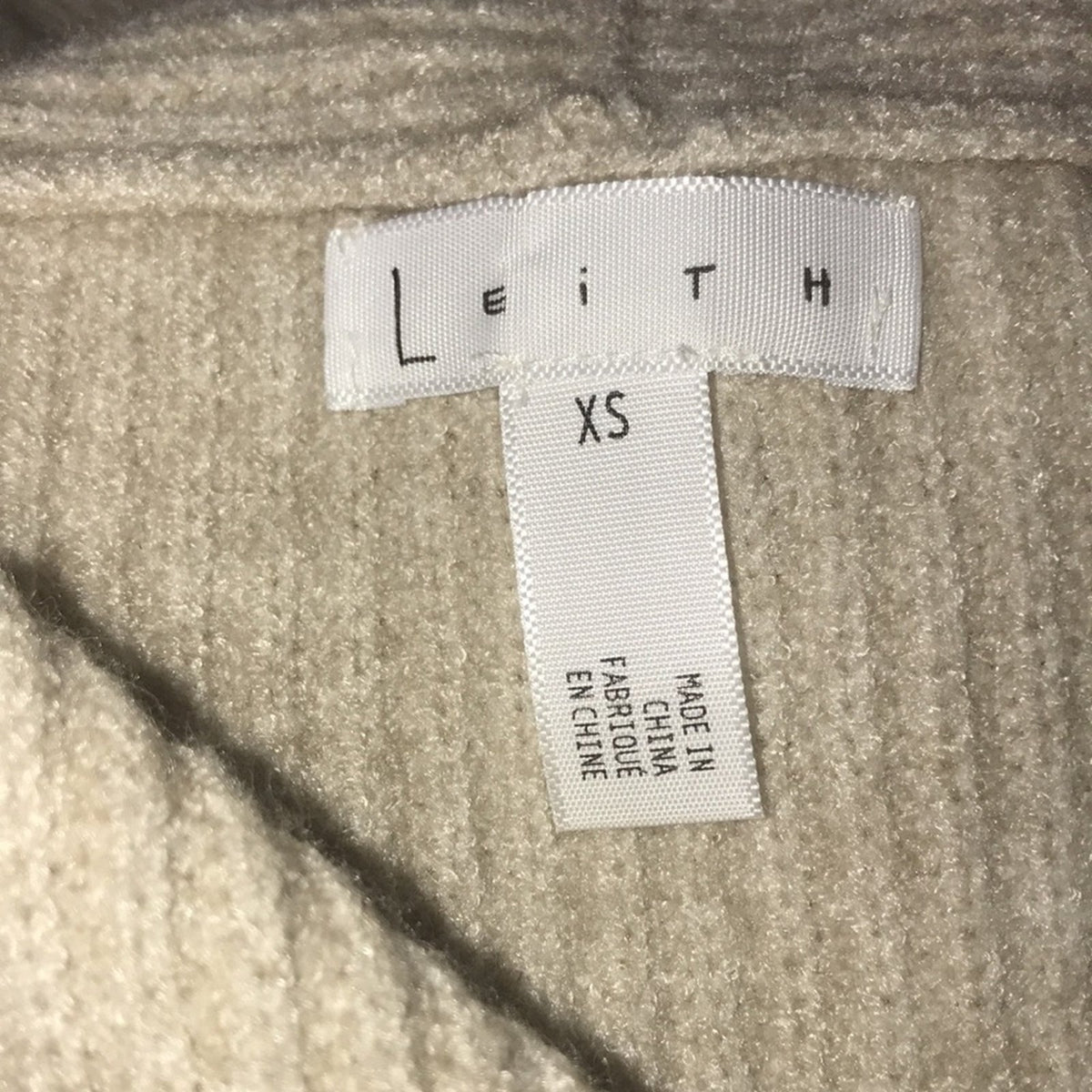 Leith NEW Beige Dolman Sleeve Long Cardigan XSmall
