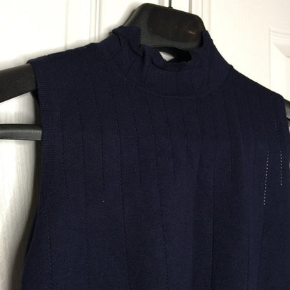 NWT Cyrus Pointelle Scallop Trim Tank Top Size X-Small  top blouse sleeveless xs