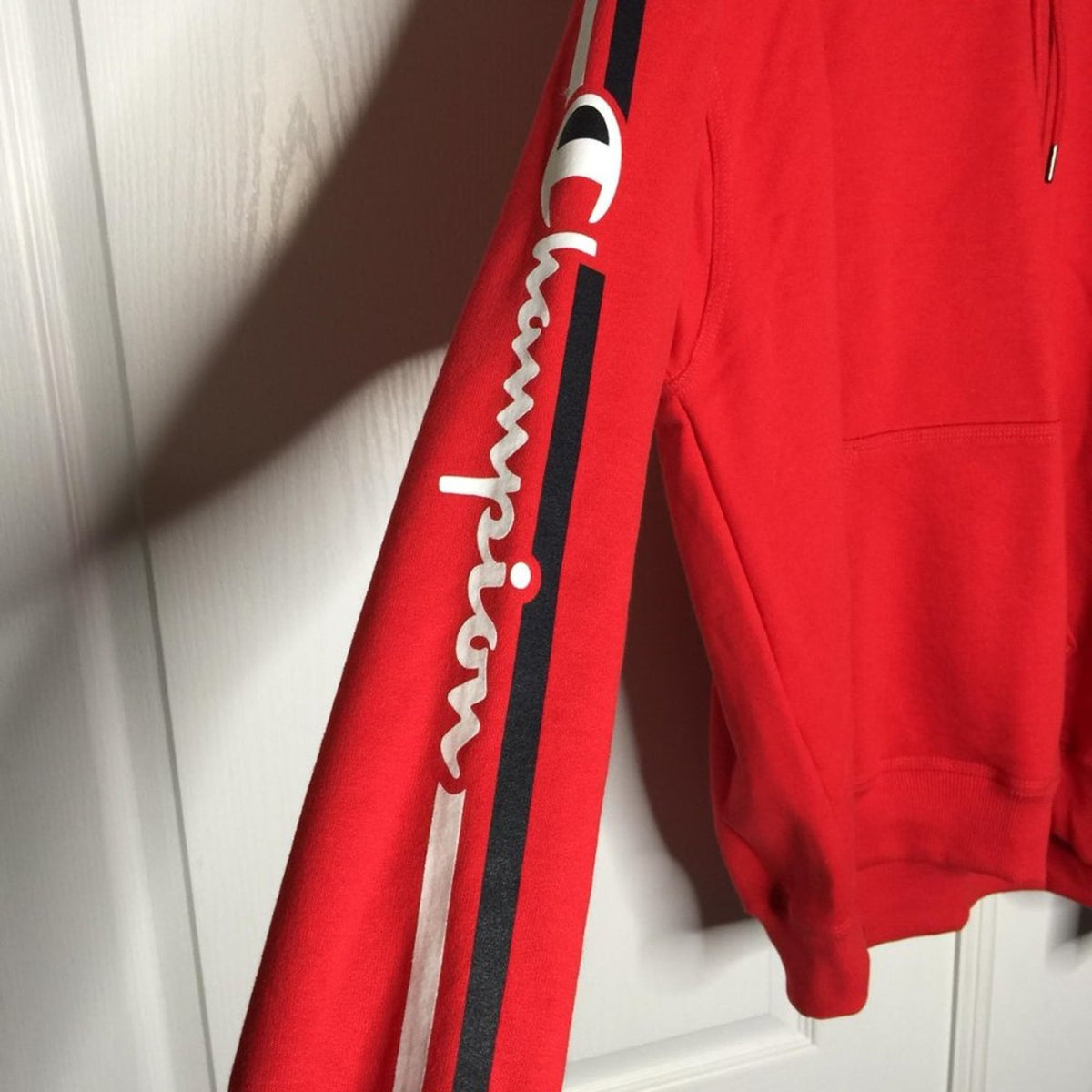 Champion 2XL Red Kangaroo pouch Athletic Wear Pullover Hoodie Sweatshirt NEW