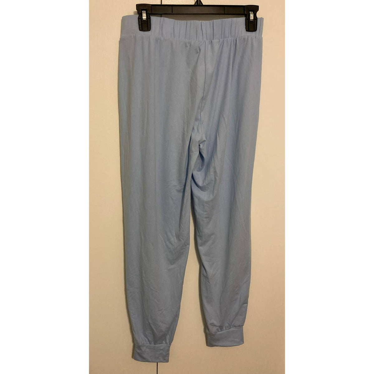 Cozy Rozy California Pull On Jogger Pajama Pants Large Blue NWT Made in USA