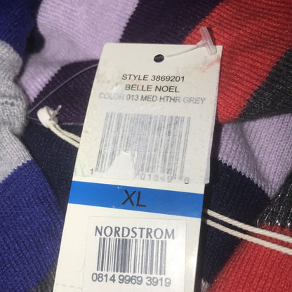Court & Rowe NEW Metallic Stripe Sweater XLarge