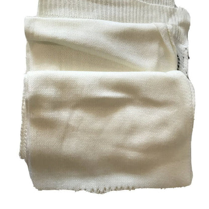 DKNY NEW Cream Knitted Soft Open Blocked Scarf Cozy Soft Shawl cover Up