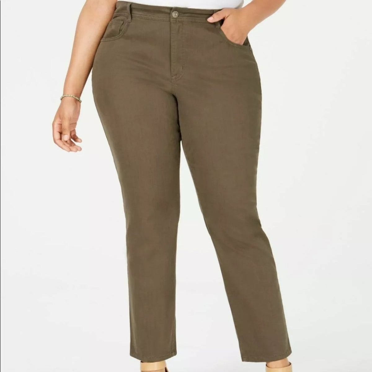 Style & Co High Rise Tummy Control Slim Leg Jeans