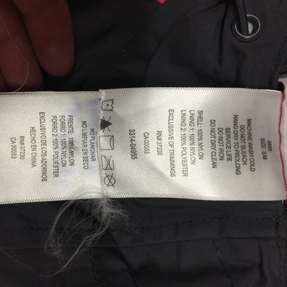 Coleman Grey and Pink Raincoat Size Medium Windbreaker Jacket Athletic Workout