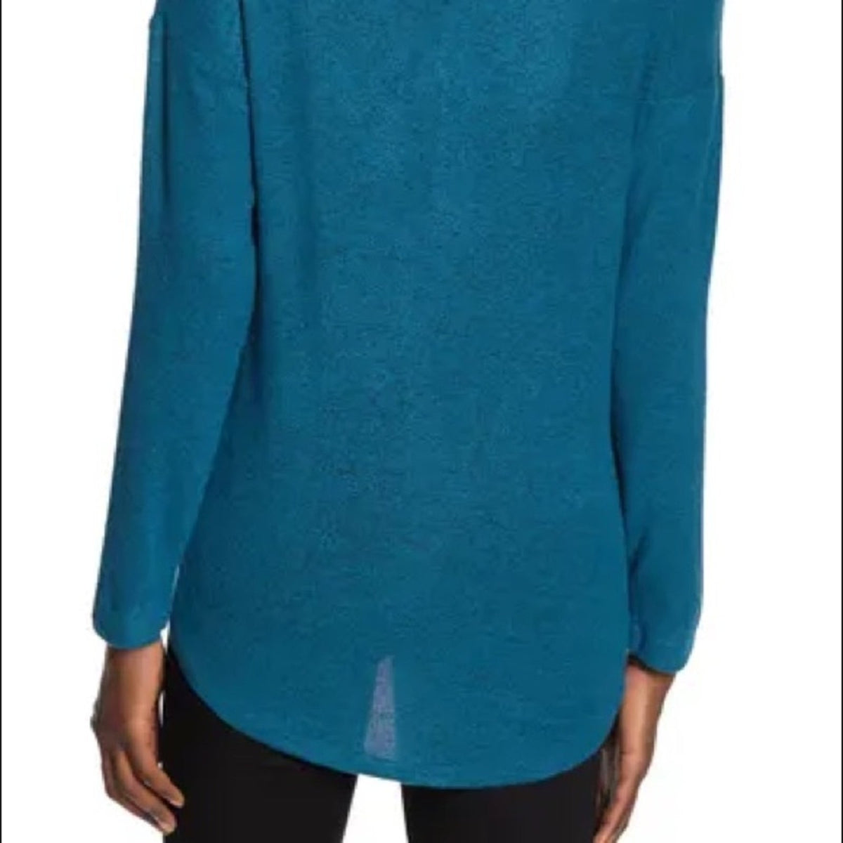 Olivia Sky NWT Blue Button Down Tie Front Cardigan Sweater Size Small