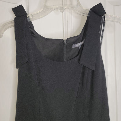 Julia Jordan Sleeveless Size 4 shoulder Wide Leg Casual Career Jumpsuit Black