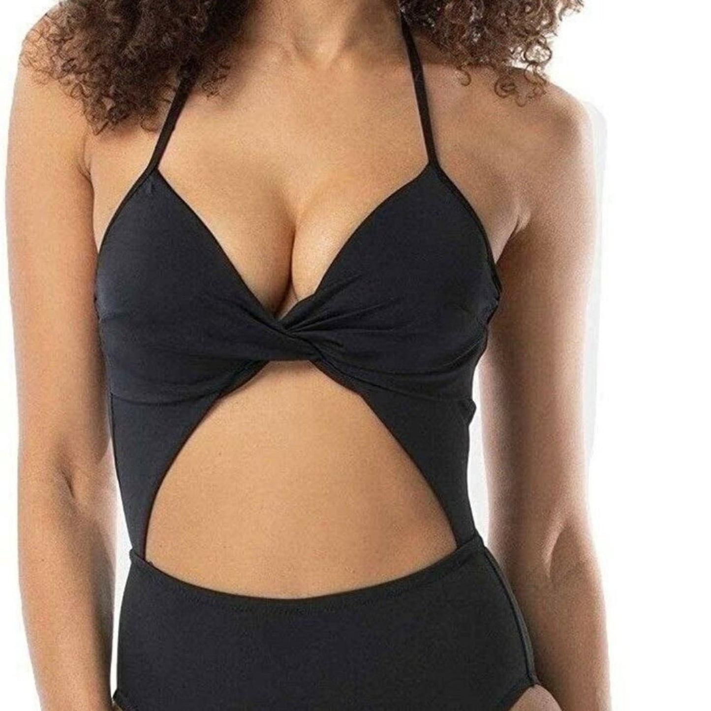 Sundazed NEW Willa Twist Black Lace Up One Piece Size 32C