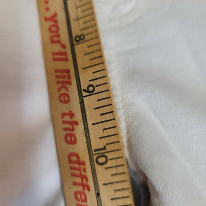 Jen 7 by 7 for All Mankind Slim Straight Jeans Mid Rise Button & Zip Fly SZ 12