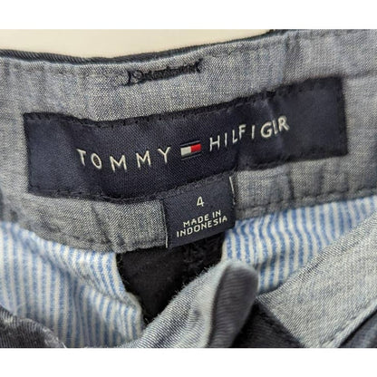 Tommy Hilfiger Navy Blue Chino Dress Pants Straight Leg Women's Size 4