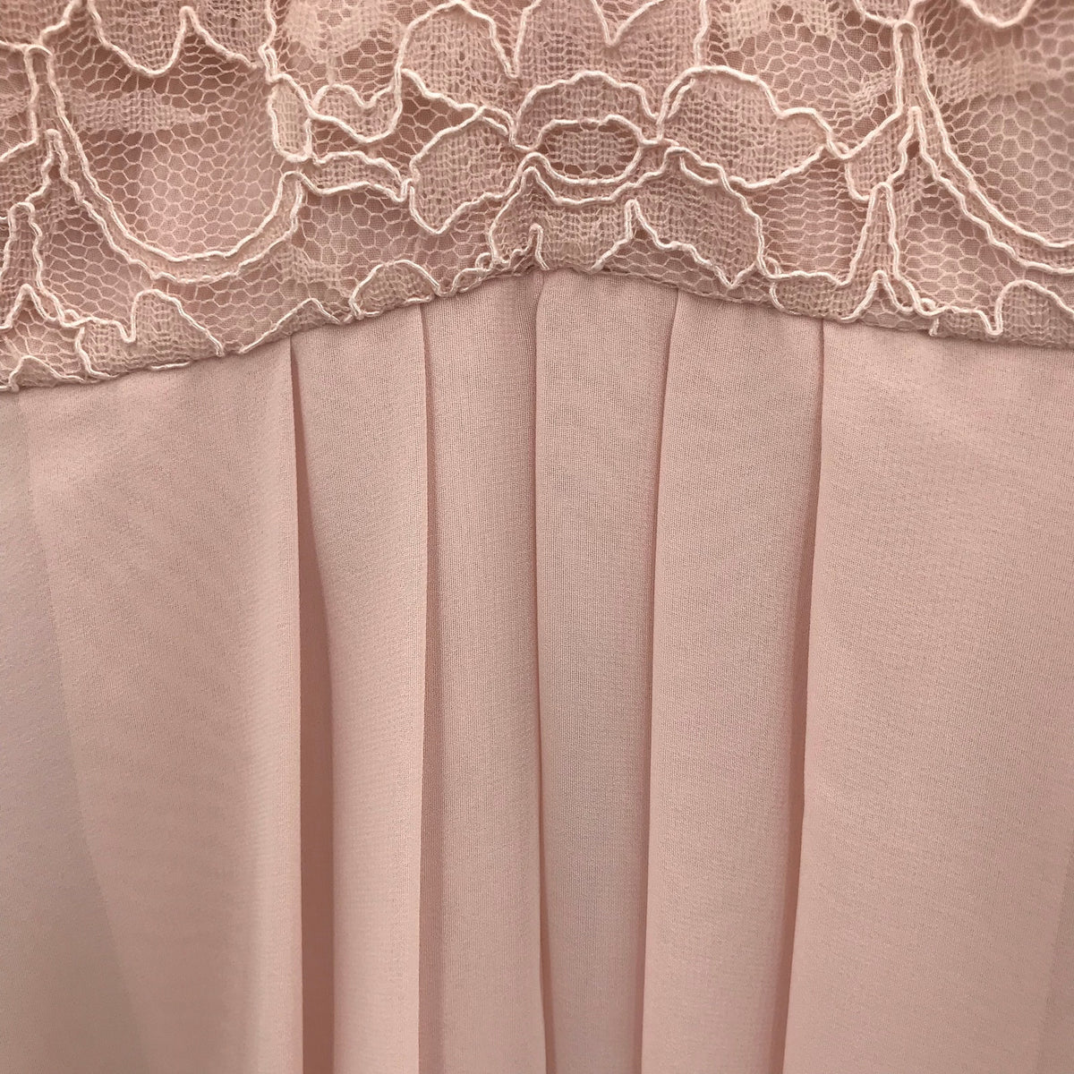 Mori Lee Madeline Gardner Chiffon Embroidered Princess Lace Dress Blush/Pink 14