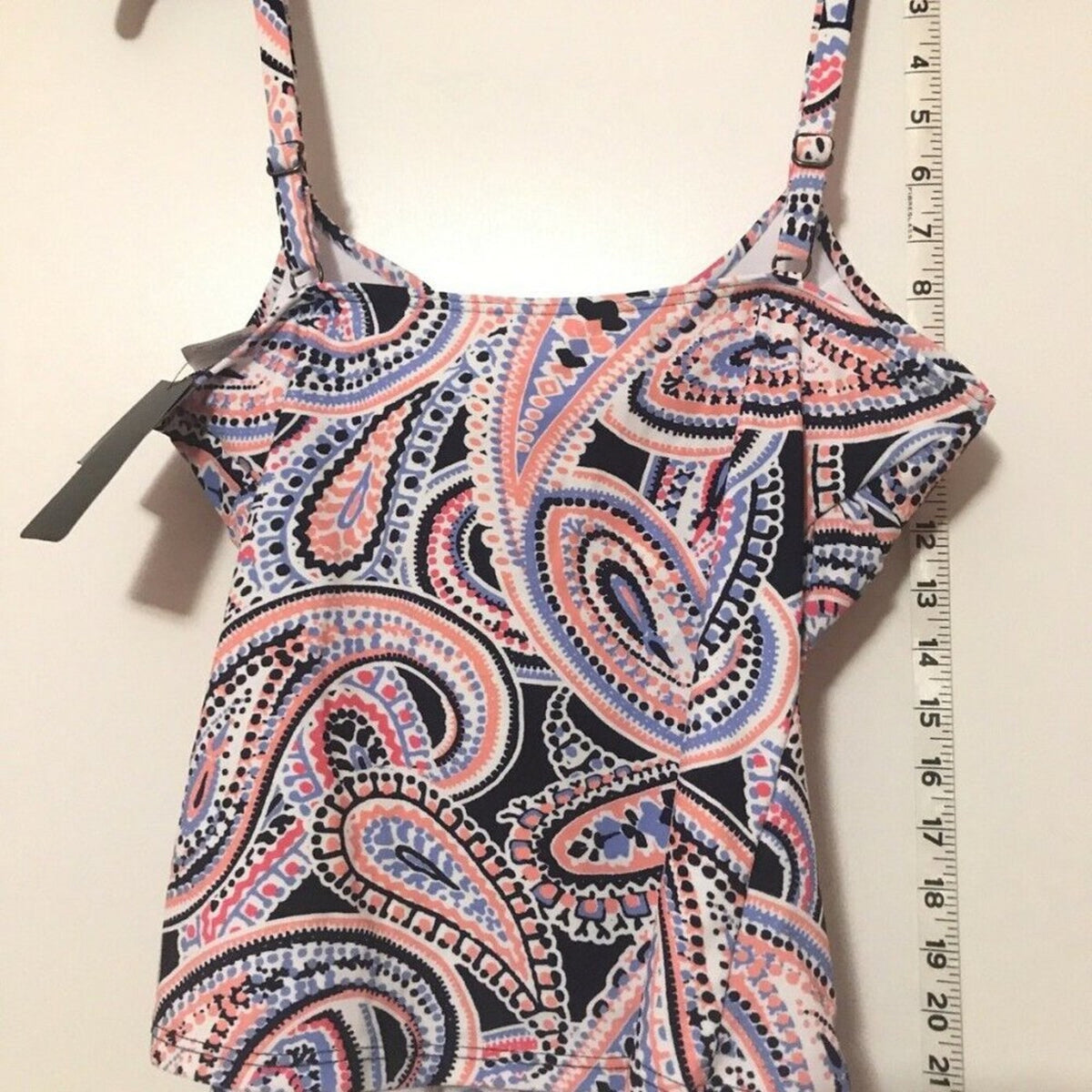 NWT Island Escape Gemini Tankini Underwire Swim Size 6