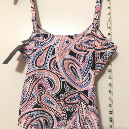 NWT Island Escape Gemini Tankini Underwire Swim Size 6