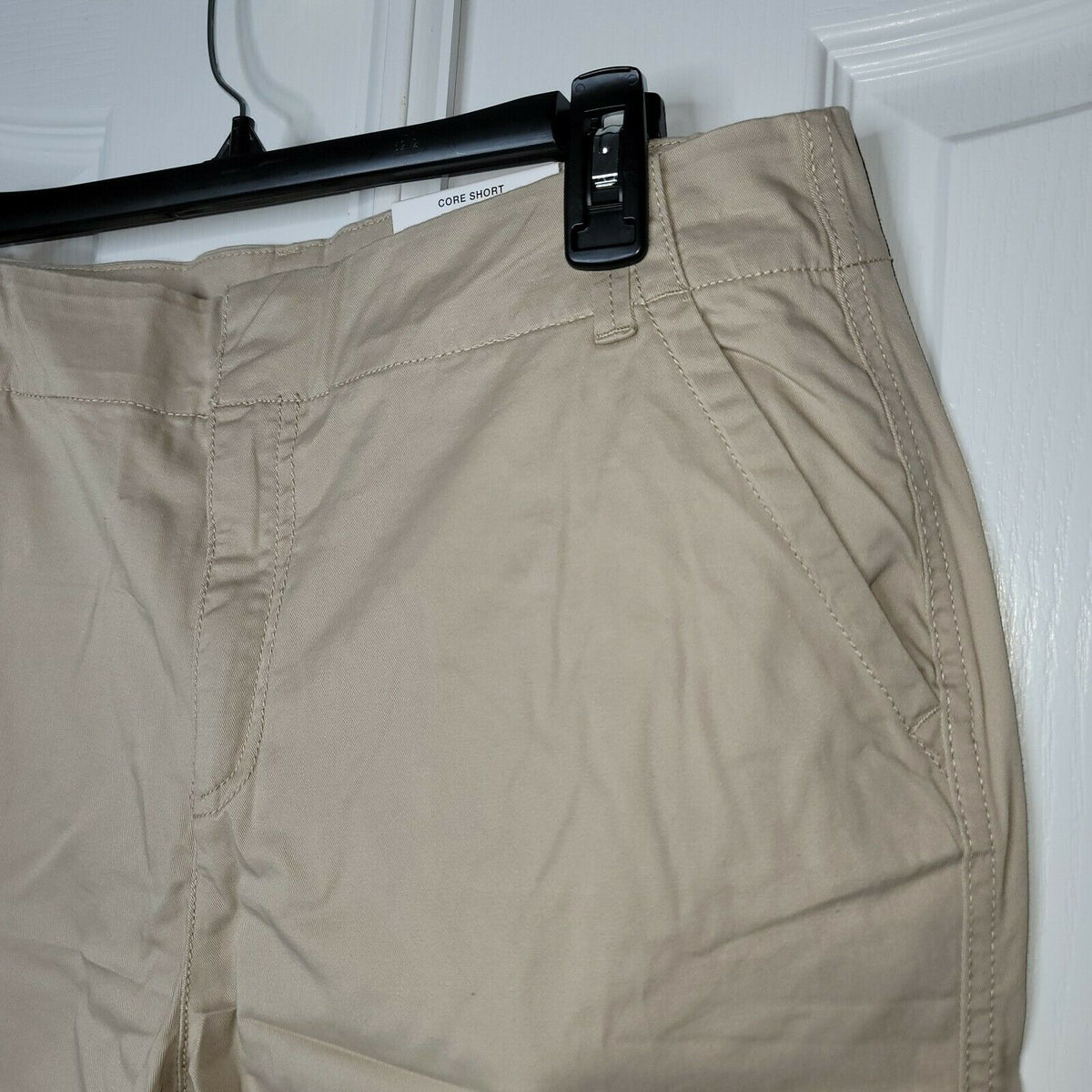 Charter Club Core Casual Shorts Belt Loops Pockets Sedona Dust Cotton Size 10