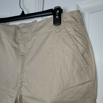 Charter Club Core Casual Shorts Belt Loops Pockets Sedona Dust Cotton Size 10